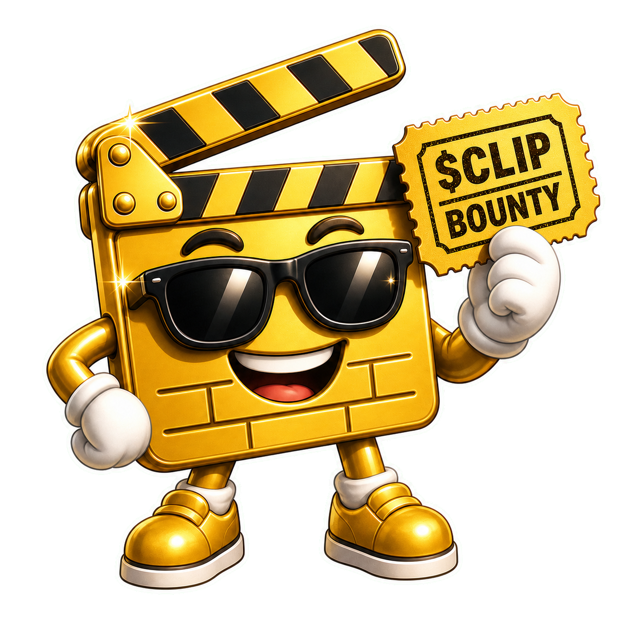 Clappy โ the ClipBounty mascot